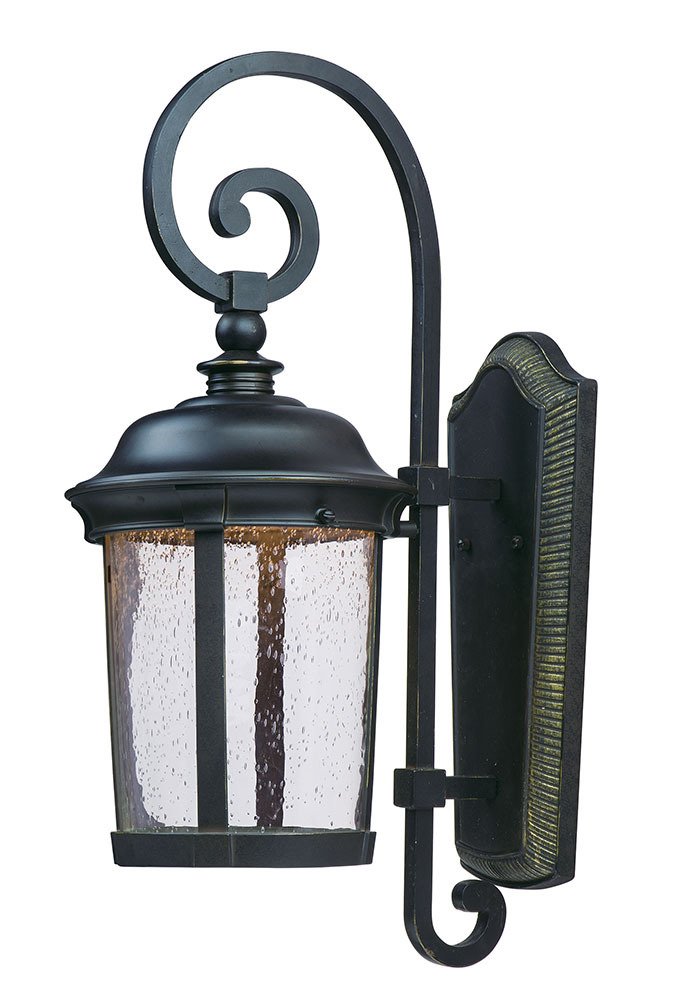 Dover LED Outdoor Wall Lantern in Bronze