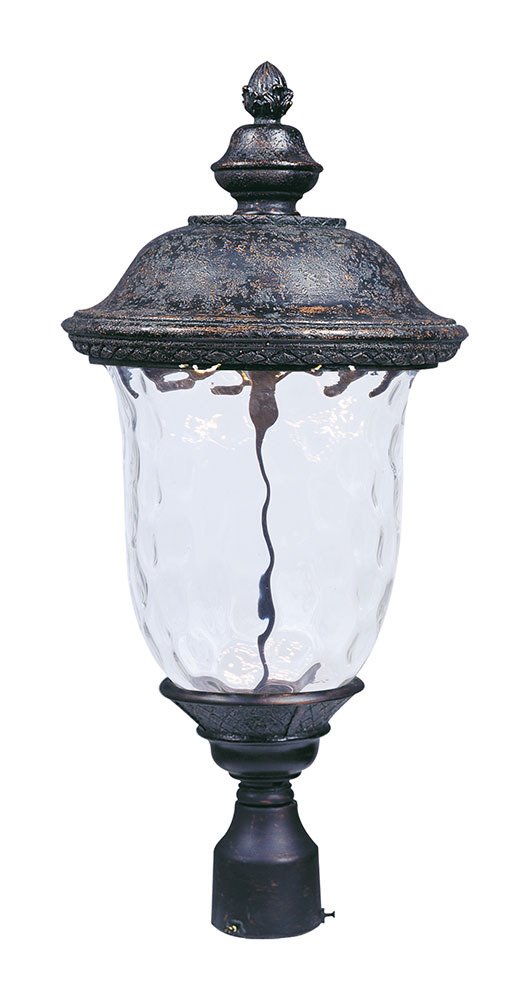 Carriage House LED Outdoor Post in Oriental Bronze