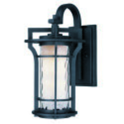 Oakville LED 1-Light Outdoor Wall Lantern in Black Oxide