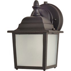 1-Light LED Outdoor Wall Mount in Empire Bronze