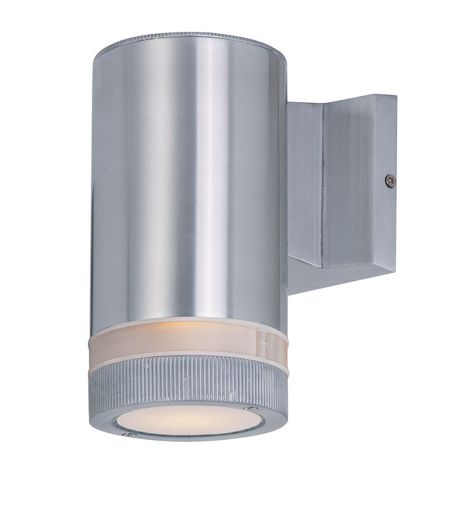 Lightray 1-Light Wall Sconce in Brushed Aluminum