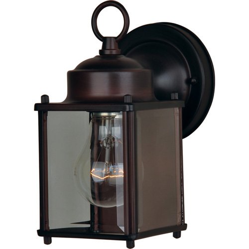 4" 1-Light Outdoor Wall Mount in Oil Rubbed Bronze