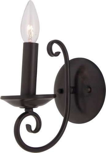 5" 1-Light Wall Sconce in Oil Rubbed Bronze