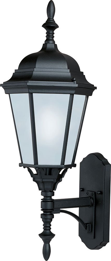 Westlake EE 1-Light Outdoor Wall Lantern in Black