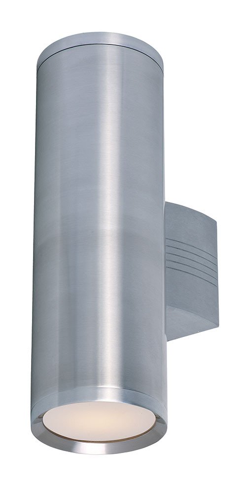 Lightray 2-Light LED Wall Sconce in Brushed Aluminum