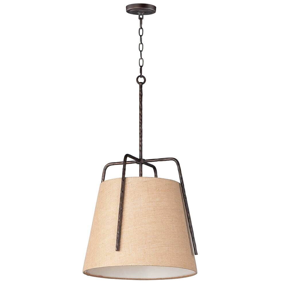 1-Light Large Pendant in Oil Rubbed Bronze