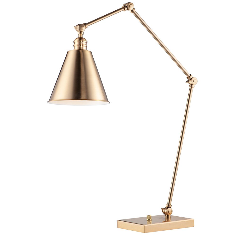 1-Light Table Lamp in Heritage