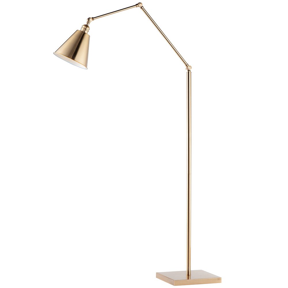 1-Light Floor Lamp in Heritage