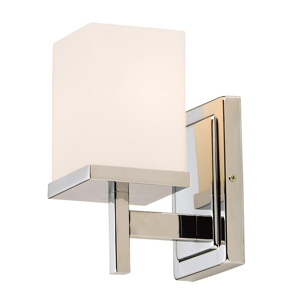 1-Light Wall Sconce in Polished Chrome