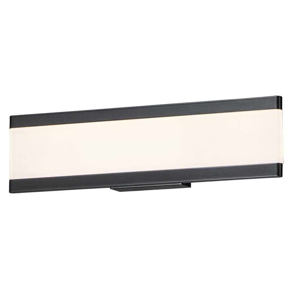 18" LED Wall Sconce in Black