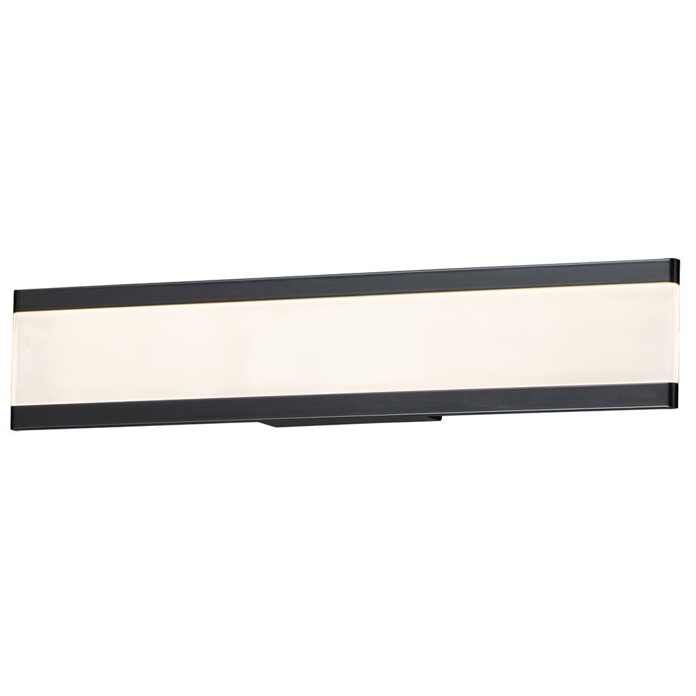 24" LED Wall Sconce in Black