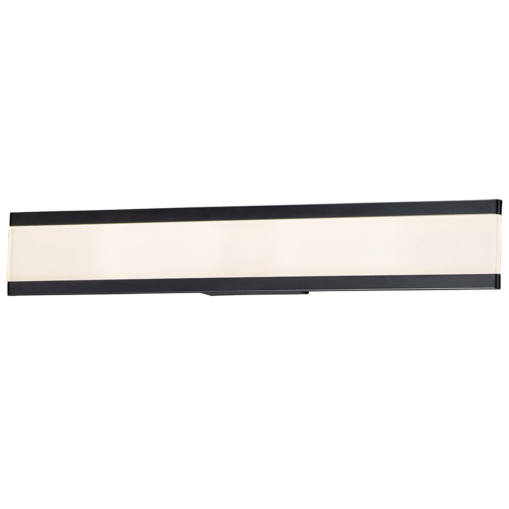 30" LED Wall Sconce in Black