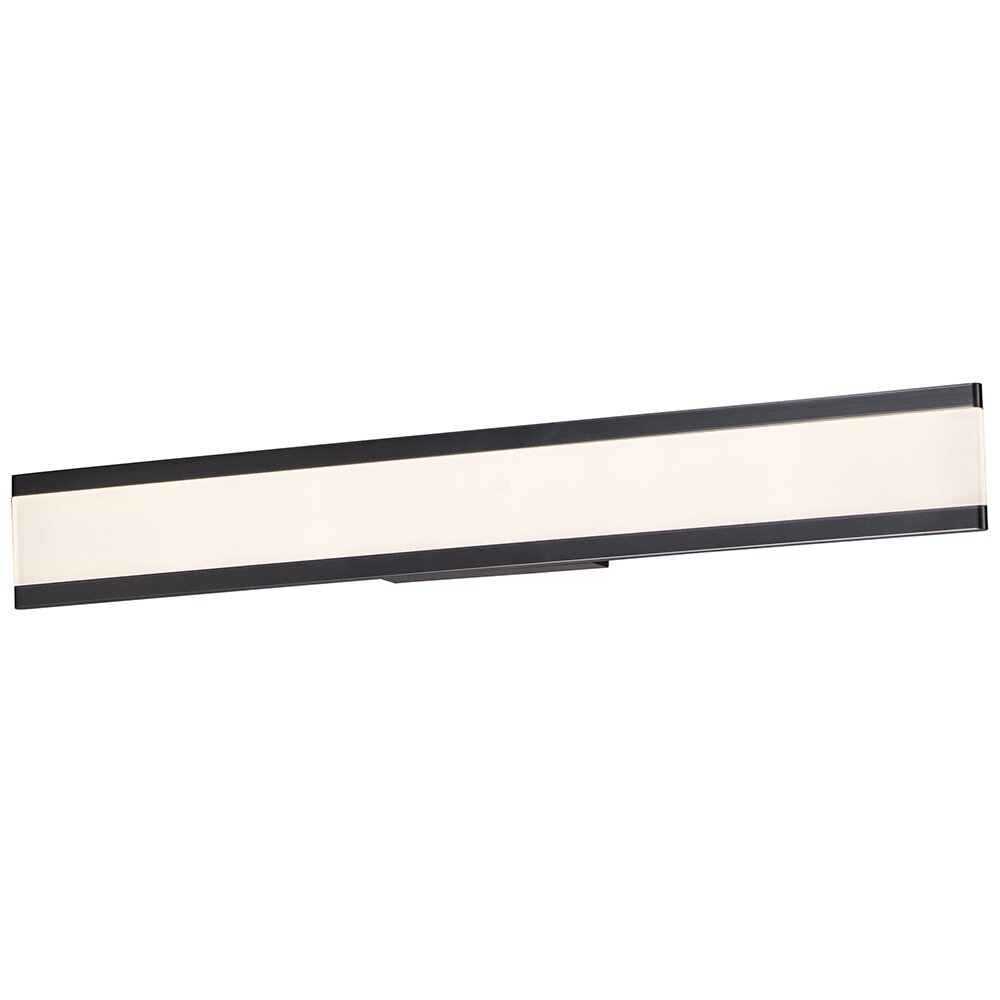 36" LED Wall Sconce in Black