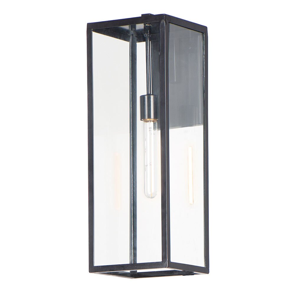 1-Light Large Outdoor Wall Sconce in Dark Bronze