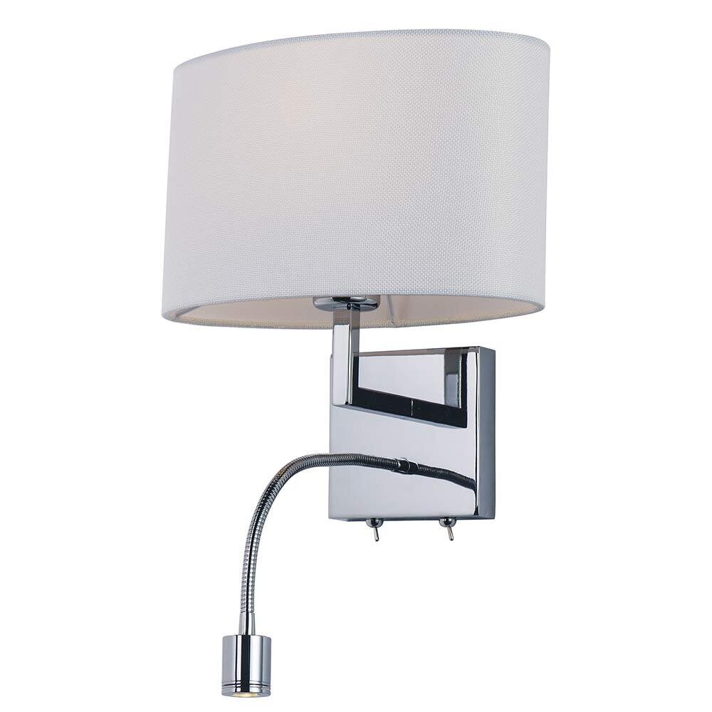 2-Light LED Wall Sconce in Polished Chrome