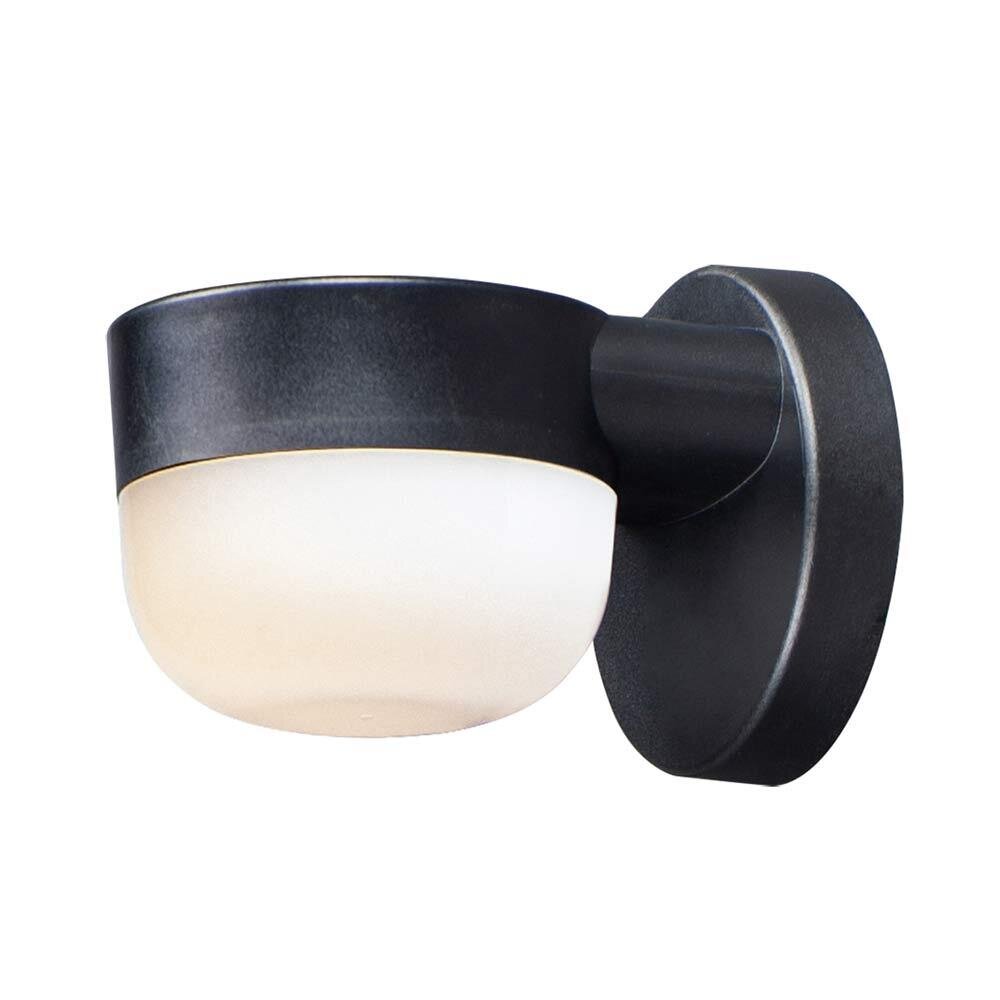 LED Outdoor Wall Sconce in Black