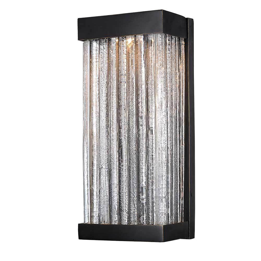 LED Outdoor Wall Sconce in Bronze