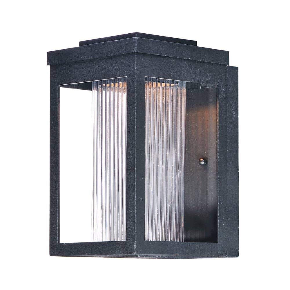 Outdoor LED Wall Sconce in Black