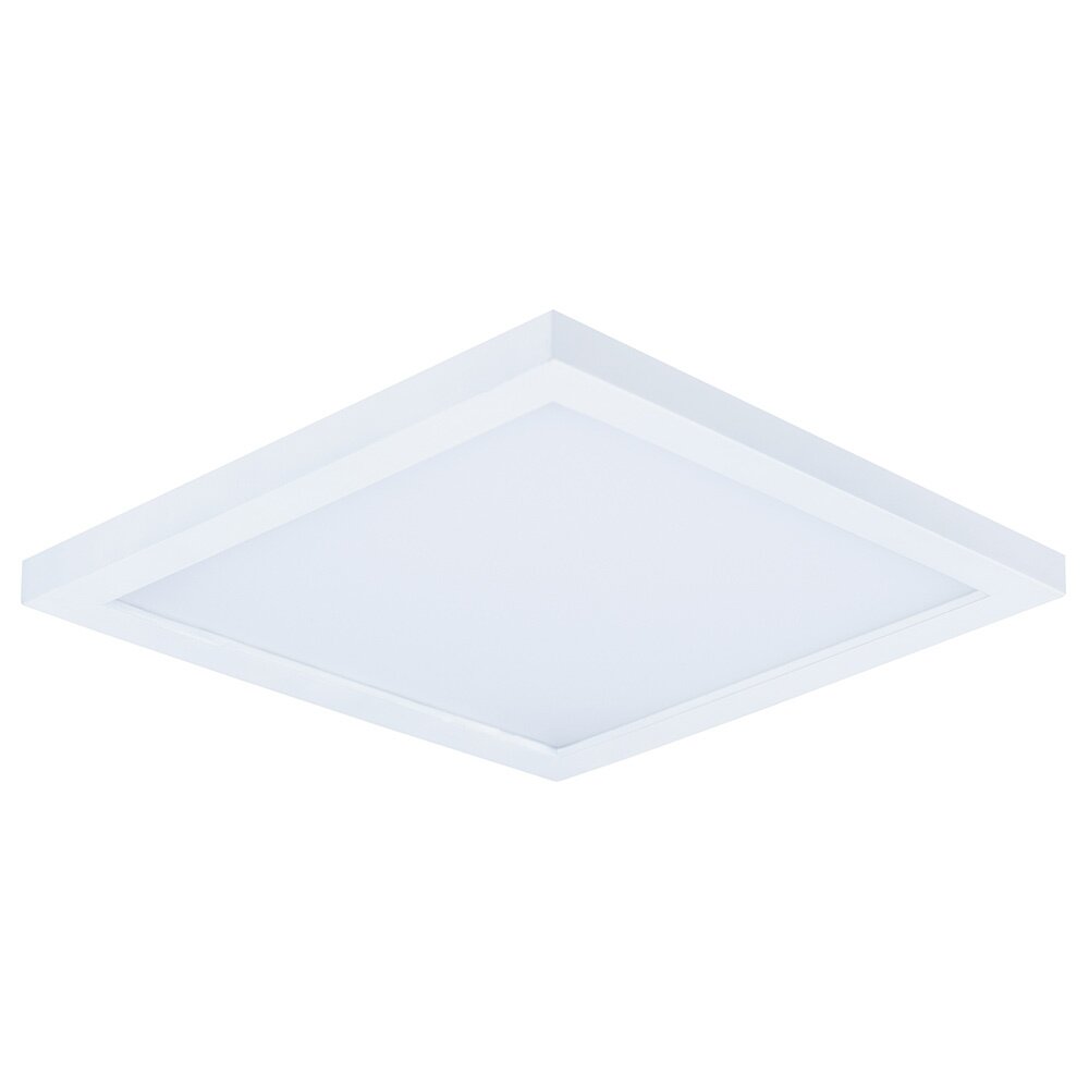 5" Square LED Surface Mount 3000K in White
