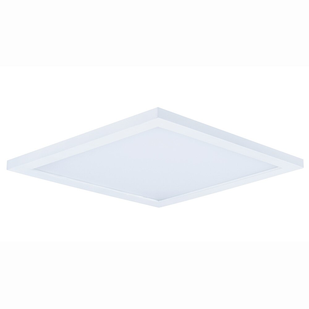 15" Square LED Surface Mount 4000K in White