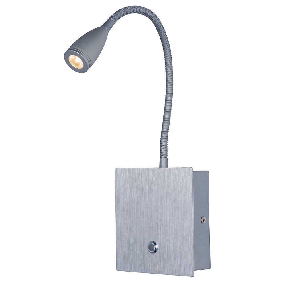 1-Light LED Wall Sconce in Silver