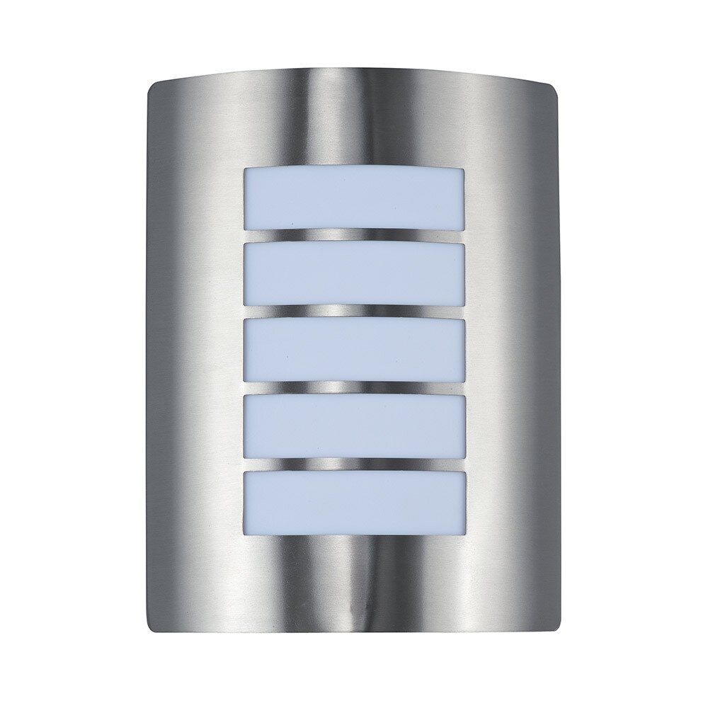 1-Light Wall Sconce in Stainless Steel