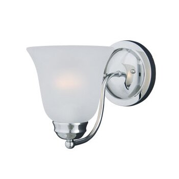 1-Light Wall Sconce in Polished Chrome