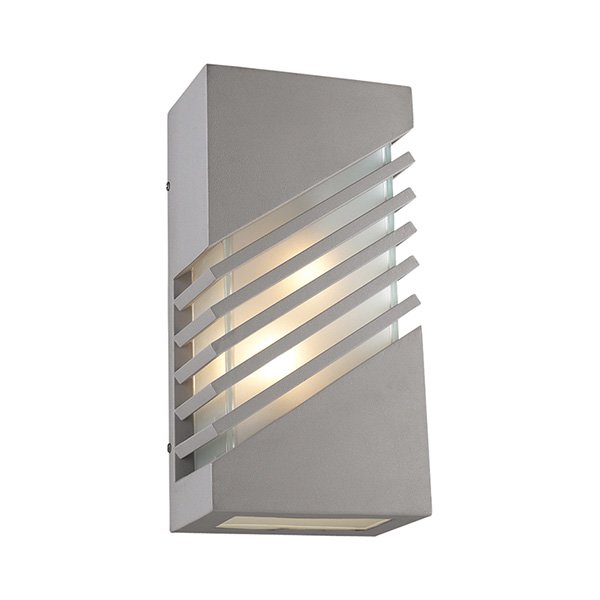 Exterior Light in Silver
