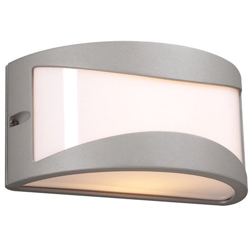 CFL 10" Exterior Light in Silver