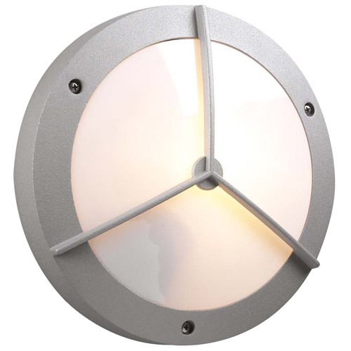 11" Exterior Light in Silver