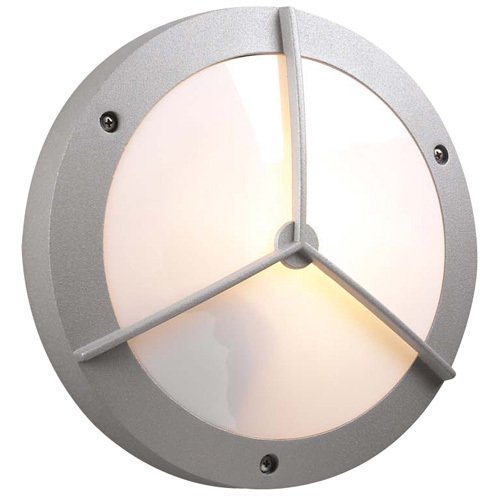 14" Exterior Light in Silver