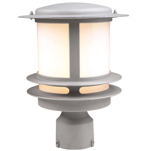CFL 9 1/4" Exterior Light in Silver
