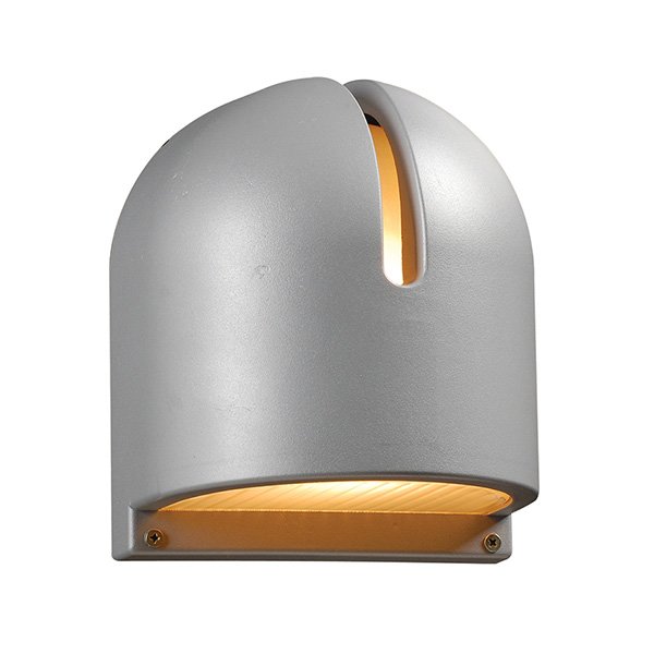 CFL 7 1/2" Exterior Light in Silver