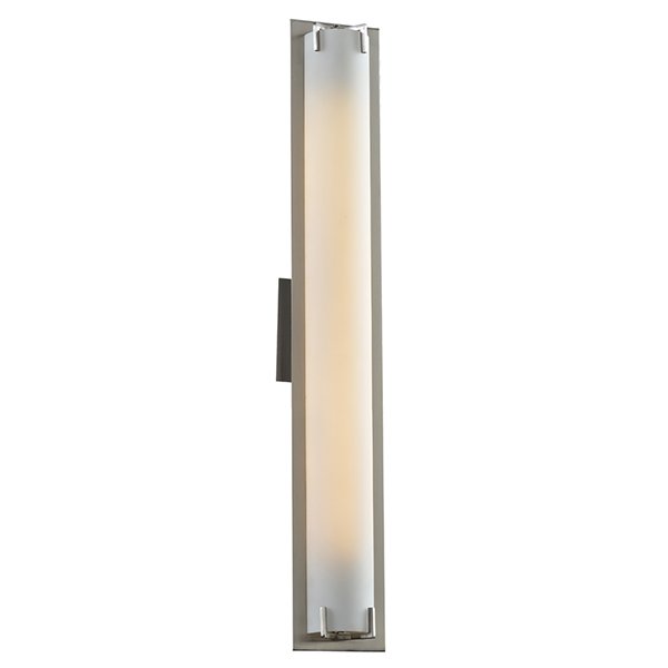 LED Vanity Light Fixture in Satin Nickel