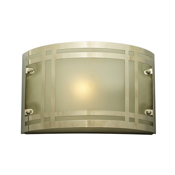 1 Light Outdoor Fixture  in Polished Chrome