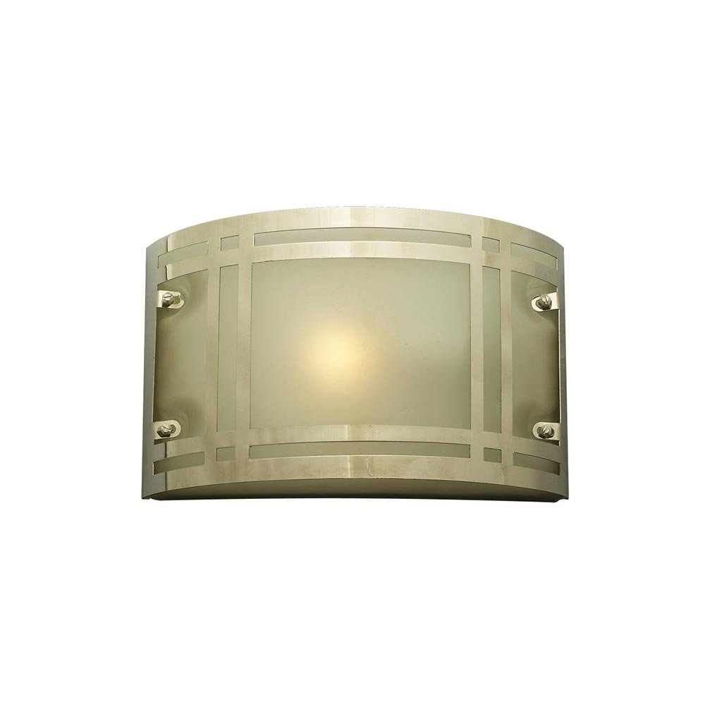 1 Light Outdoor Fixture  in Polished Chrome