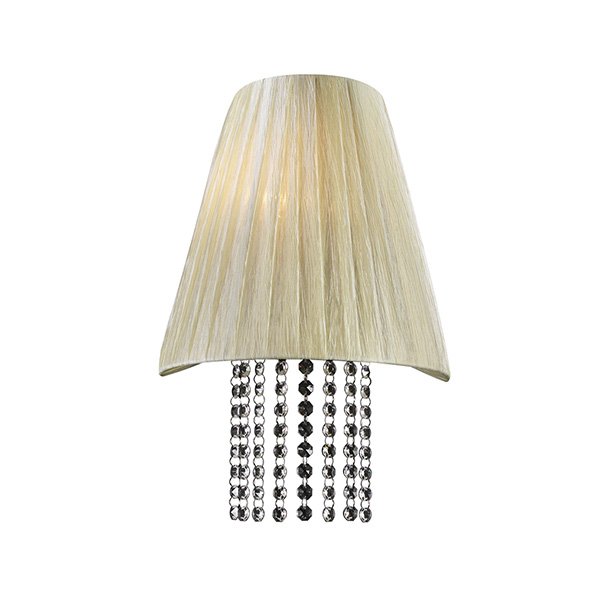 12" Wall Light with CFL Bulbs in Beige