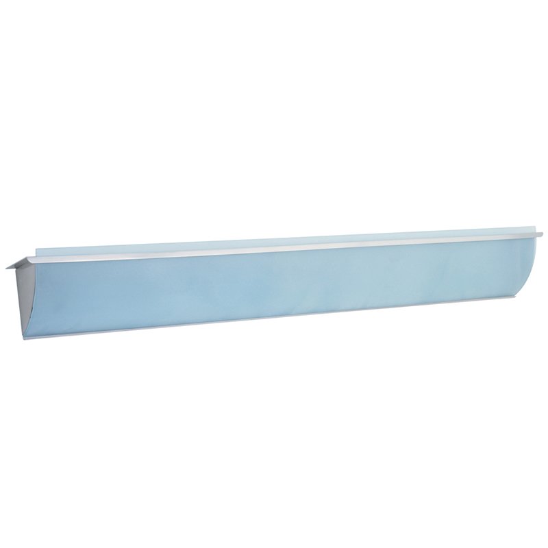 42" Wall Light in Satin Nickel with Acid Frost Glass